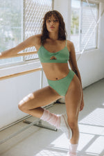 Olivia Bra - Pistachio